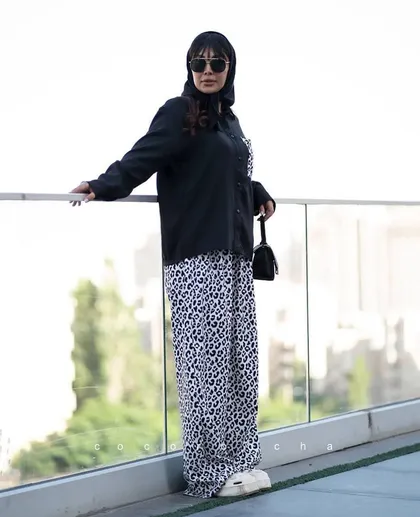 ست ترکیبی شومیزشلوار کد 50169