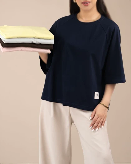 تیشرت باکسی پریا کد 30355