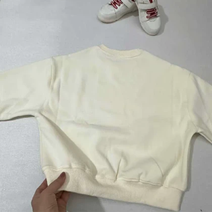 بلوز دورس طرح قلب دخترانه لاینردار اورجینال