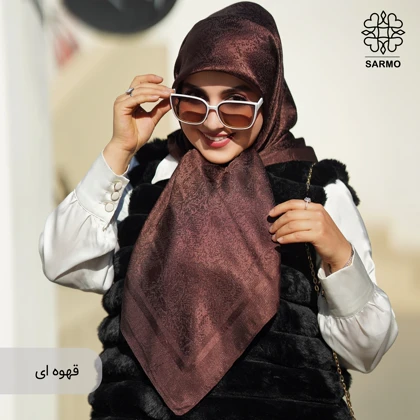 روسری ژاکارد رونا پوست ماری