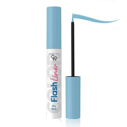 خط چشم ماژیکی ضد آب گلدن رز Golden Rose مدل Flash Liner رنگ Mocha Brown شماره 108 حجم 2.5 میلی‌لیتر