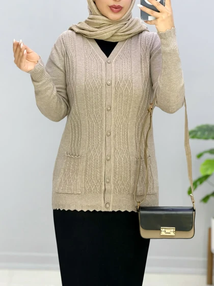 ژاکت گپ بافت ایلانا کد 333161