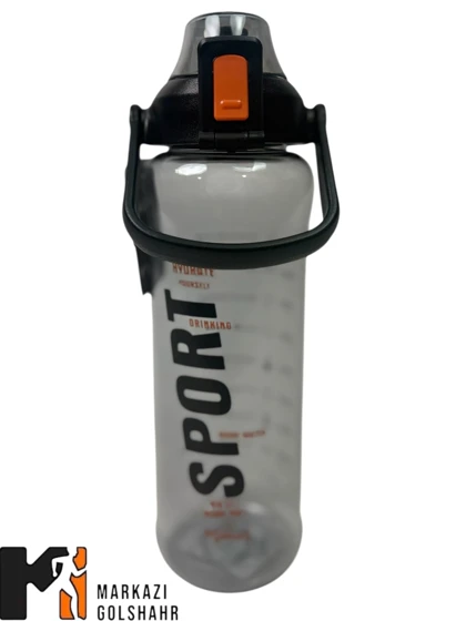 قمقمه ورزشی بدنه طلق شفاف کد 790