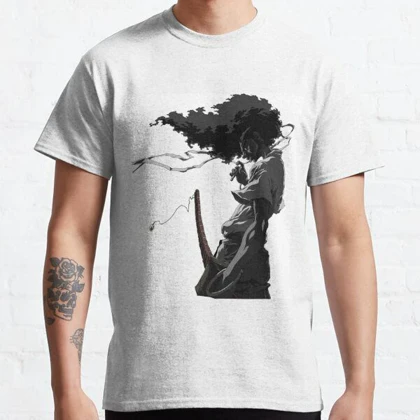 تیشرت لانگ انیمه AFRO SAMURAI افرو سامورایی Afro Samurai کد 185796