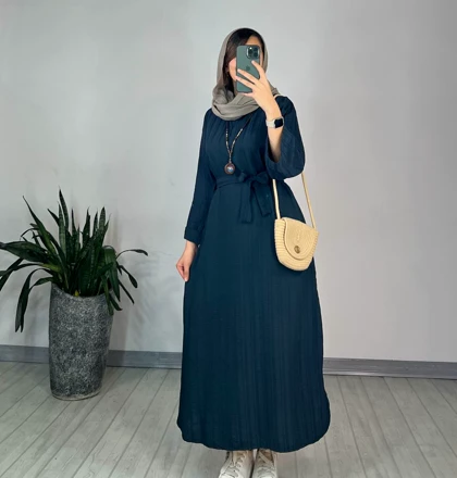 پیراهن مانتویی راحیل