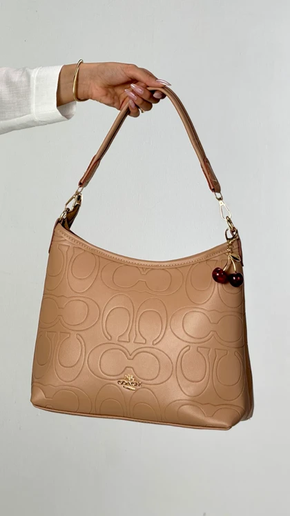 کیف دوشی آویز آلبالو  coach  کد 1100368