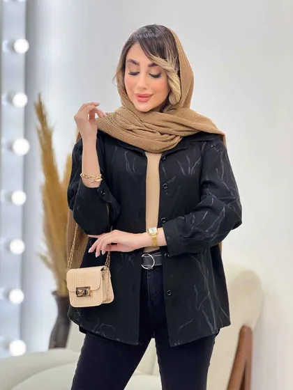 شومیز طرح دار وندا