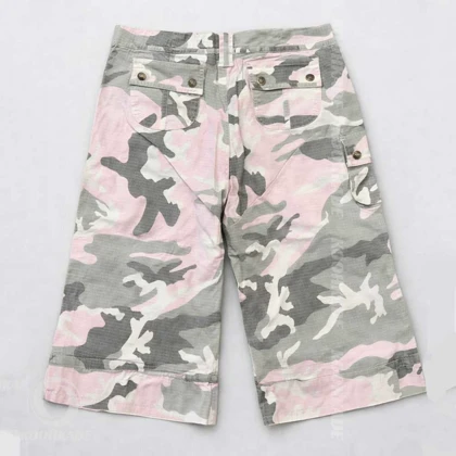 شلوارک کتان CAMOUGLAGE