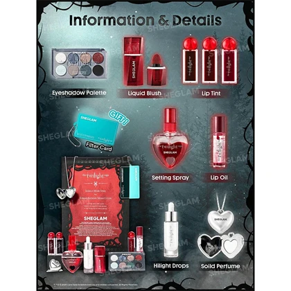 پک آرایشی توایلایت شیگلم Sheglam The Twilight Saga Collection Set