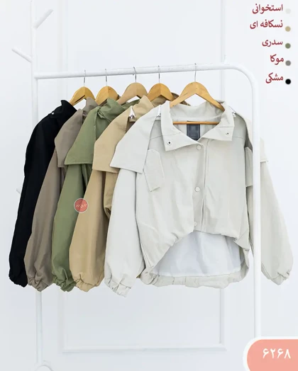 بارانی کلاهدار ایوا 6268