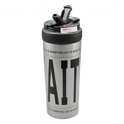 تراول ماگ دو حالته ویتینگ مدل Life is beautiful ظرفیت 0.6 لیتر