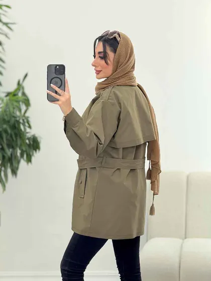 بارانی ژیله دار سپیدار