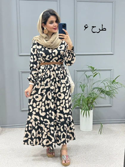 پیراهن مانتویی طناز