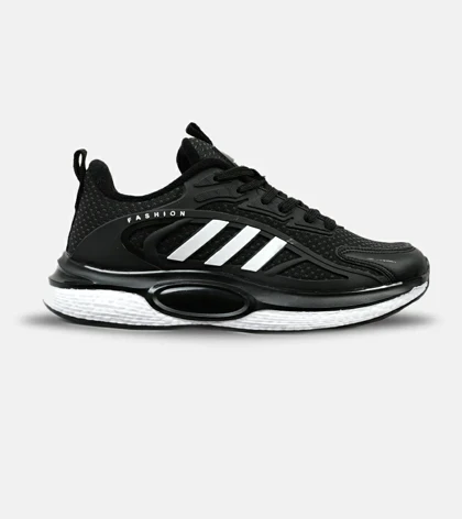 کفش کتانی مردانه مشکی سفید ADIDAS UltraBoost