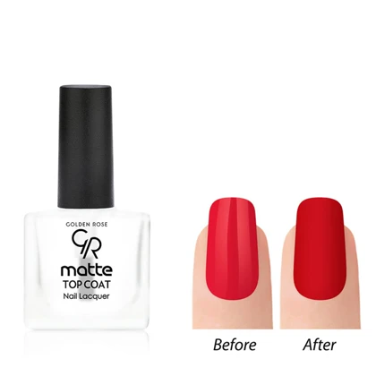 تاپ کات مات گلدن رز مدل Matte Top Coat