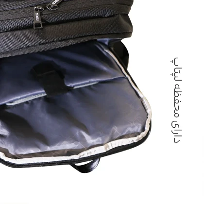 کوله پشتی لپتاپ Bange مدل IR-7663 قفل دار