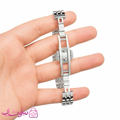ساعت مچی دنیل ولینگتون زنانه مدل عقربه ای با بند نقره ای و صفحه طوسی کیفیت مستر کد 3700