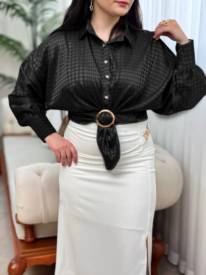 شومیز ساتن بهنوش 3022