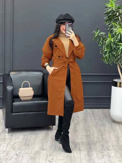 بارانی بلند دو ژیله