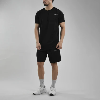 ست تیشرت و شلوارک اسپرت نایک مدل DS-JDI-4K1063 مشکی