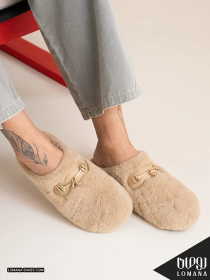 اسلیپر پشمی هاله لومانا - کد 2596