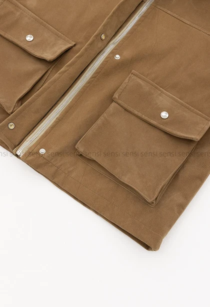 بامبر جلو زیپ جیر کد1005191