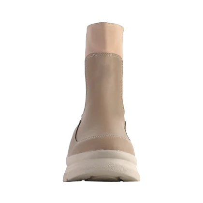 نیم بوت دوبرکش مدل کاون_کرم کد 8810