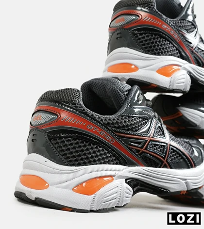 کفش کتانی مردانه خاکستری نارنجی ASICS GT 2160