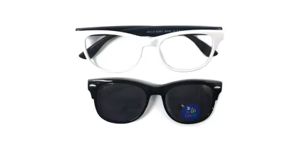 عینک طبی آفتابی بچگانه Black1