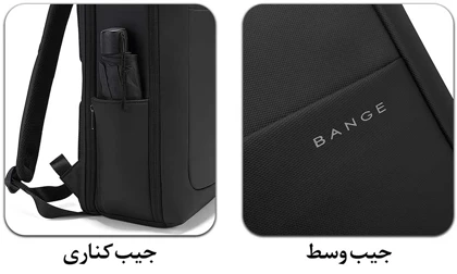 کیف و کوله پشتی لپ تاپ 15.6 اینچ اورجینال بنج BANGE 2952