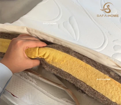تشک پشم طبی یک نفره تاشو
