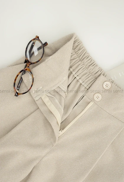 شلوار فوتر کج راه دو دکمه کد1004841