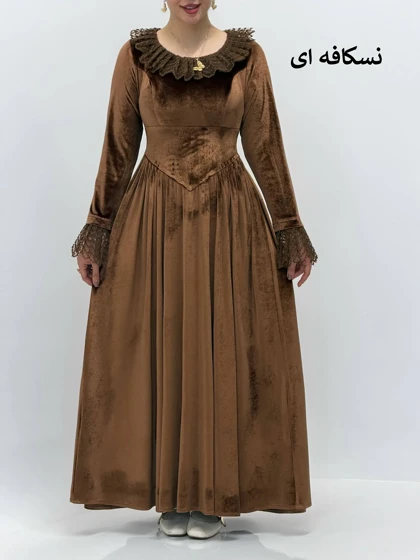 3848-پیراهن ماکسی شهرزاد