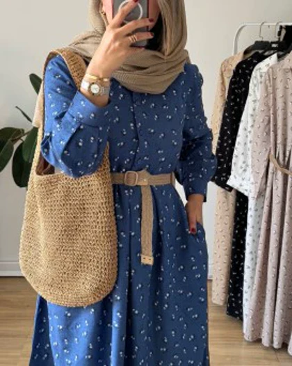 پیراهن مانتویی بابونه6