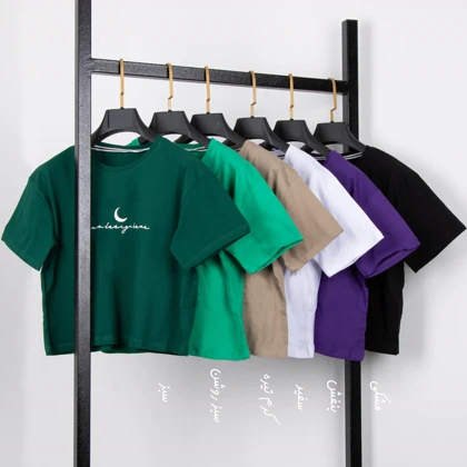تیشرت کراپ زنانه wct025
