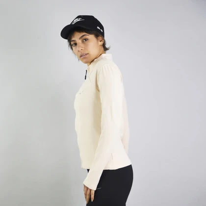 سویشرت ورزشی زنانه نایک مدل 306 شیری