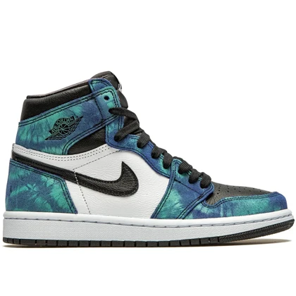 کتانی نایک ایر جردن1 ساق‌دار تای دای آبرنگی مسترکوالیتی Nike Air Jordan 1 High "Tie-Dye" sneakers