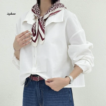 شومیز زنانه لینن کژوال بیسیک | آی بولک