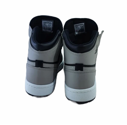 کفش اسپرت مردانه برند نایکی nike مدل جردن وان ساق‌دار مشکی طوسی کد 611