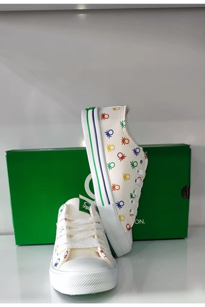 کتانی زنانه اورجینال بنتون benetton