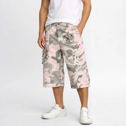 شلوارک کتان CAMOUGLAGE