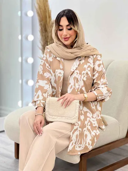 شومیز طرح دار آتیلا
