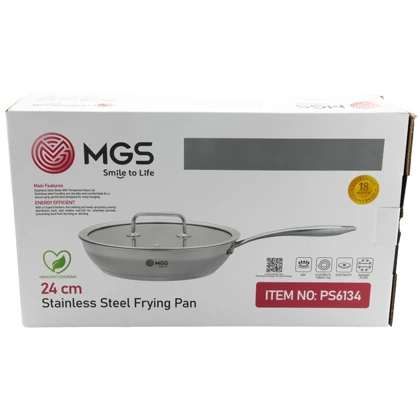 تابه تک دسته استیل سایز 24 کد PS6134