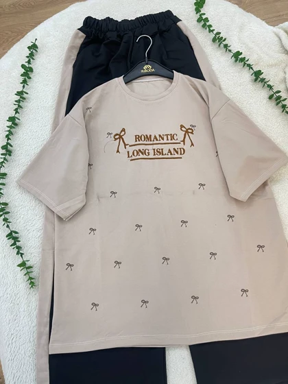 ست تیشرت شلوار ROMANTIC