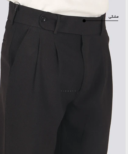 شلوار پارچه ای مام استایل مردانه پیله دار 0922
