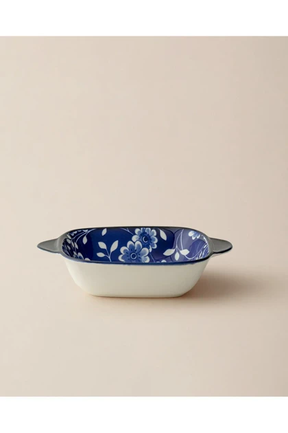 بشقاب سرو Bone China Madame Coco مدل Reve Bleu Vista - آبی