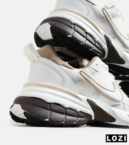 کفش کتانی مردانه و زنانه سفید کرم Nike Cushlon V2K مدل 5894