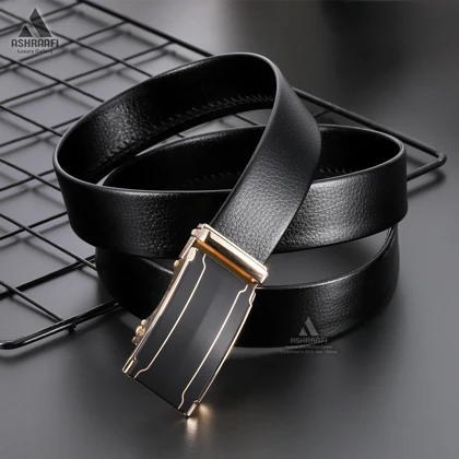 کمربند مردانه ریلی Leather Ratchet Belt BL108
