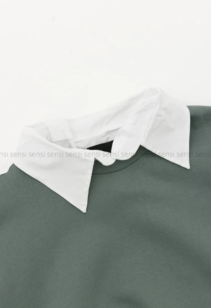 دورس یقه پوپلین کد1005186