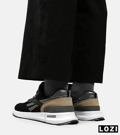 کفش کتانی مشکی طوسی REEBOK Unphased Pro